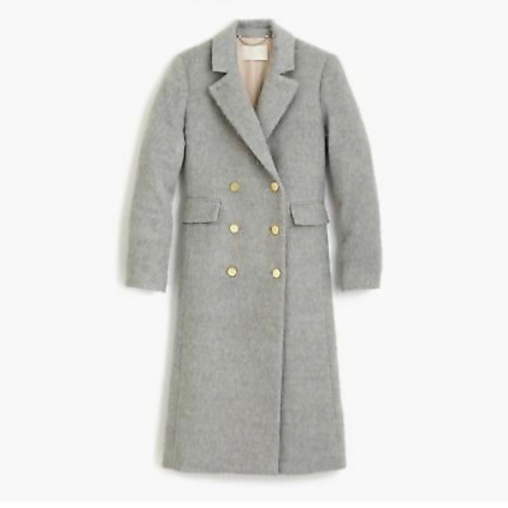 JCrew Brushed Wool Coat